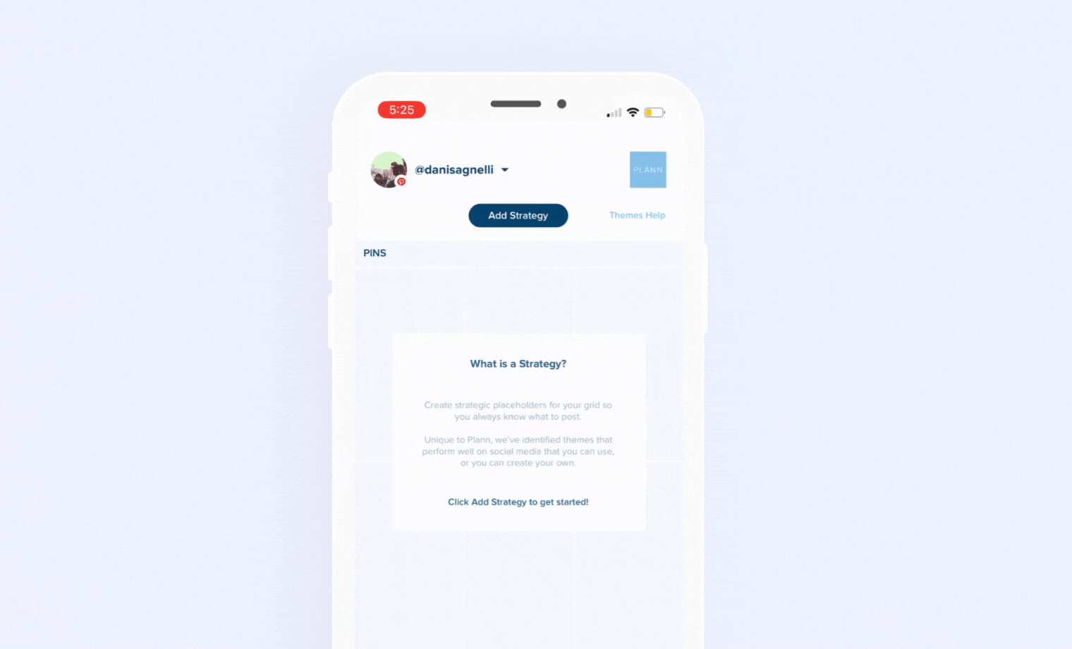 Pinterest iOS Strategy Tool